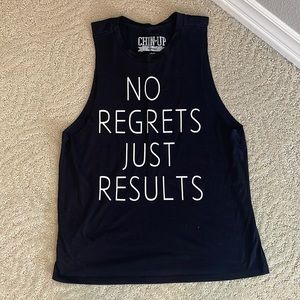 Muscle tank size small